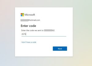 Hotmail تسجيل الدخول Outlook Phone Verification