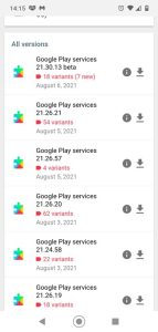 إصلاح استنزاف بطارية خدمات Google Play Apkmirror 2